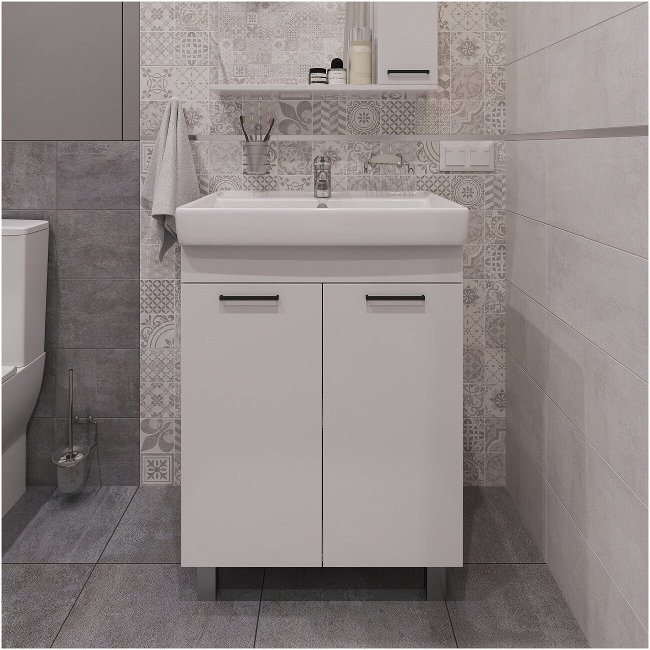 Смеситель для раковины хром Diwo "Архангельск" AR-01cr - изображение 3