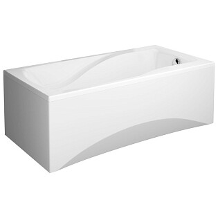 Ванна акриловая прямоугольная 85х170 см белая Cersanit Zen 63355