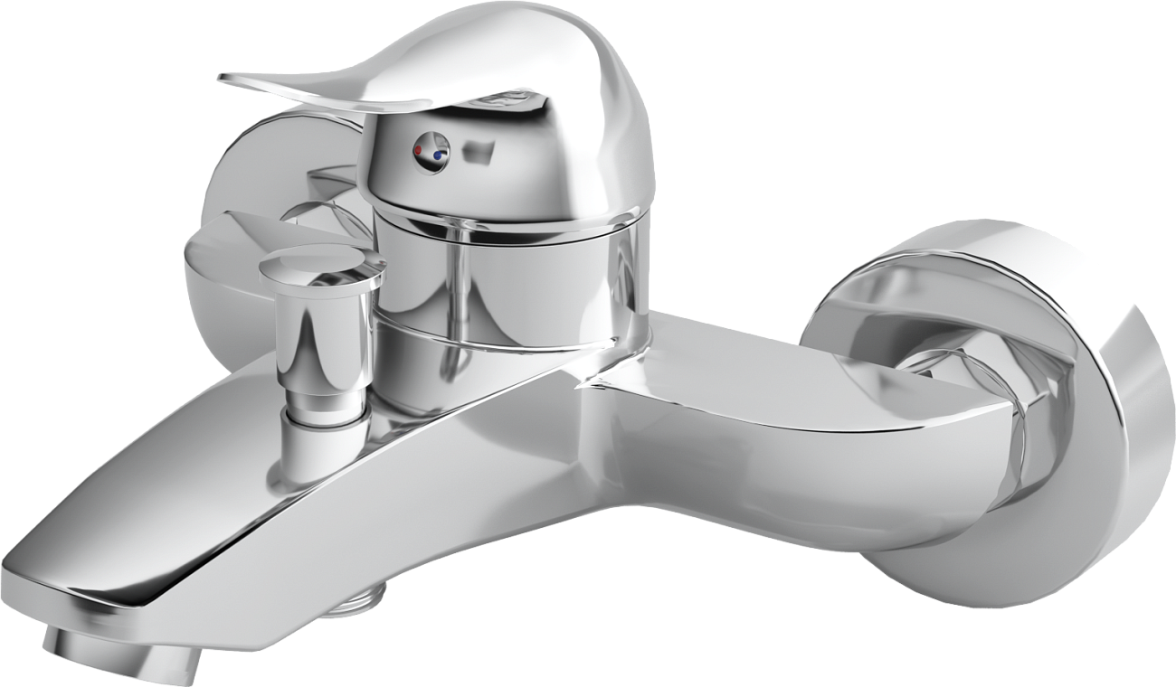 Смеситель для ванны с душем хром Mega Mercan MG-SER103-i - изображение 3