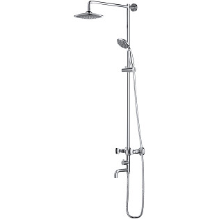 Душевой комплект хром D&K Hessen Grimm DA1384701E09