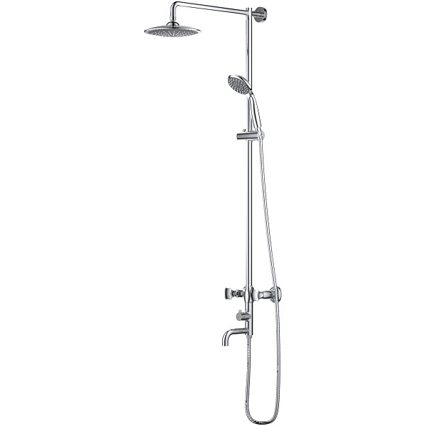 Душевой комплект хром D&K Hessen Grimm DA1384701E09 - изображение 1