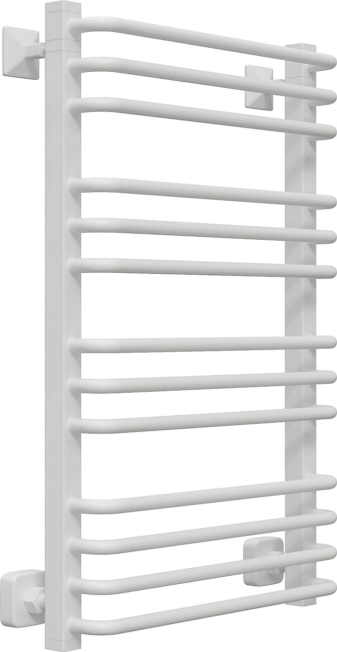 Полотенцесушитель водяной 80х50 см белый Ewrika "Кассандра" Pd 4656759179717 - изображение 5