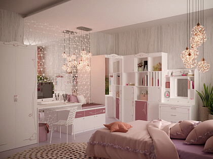 Комод белый Lovely