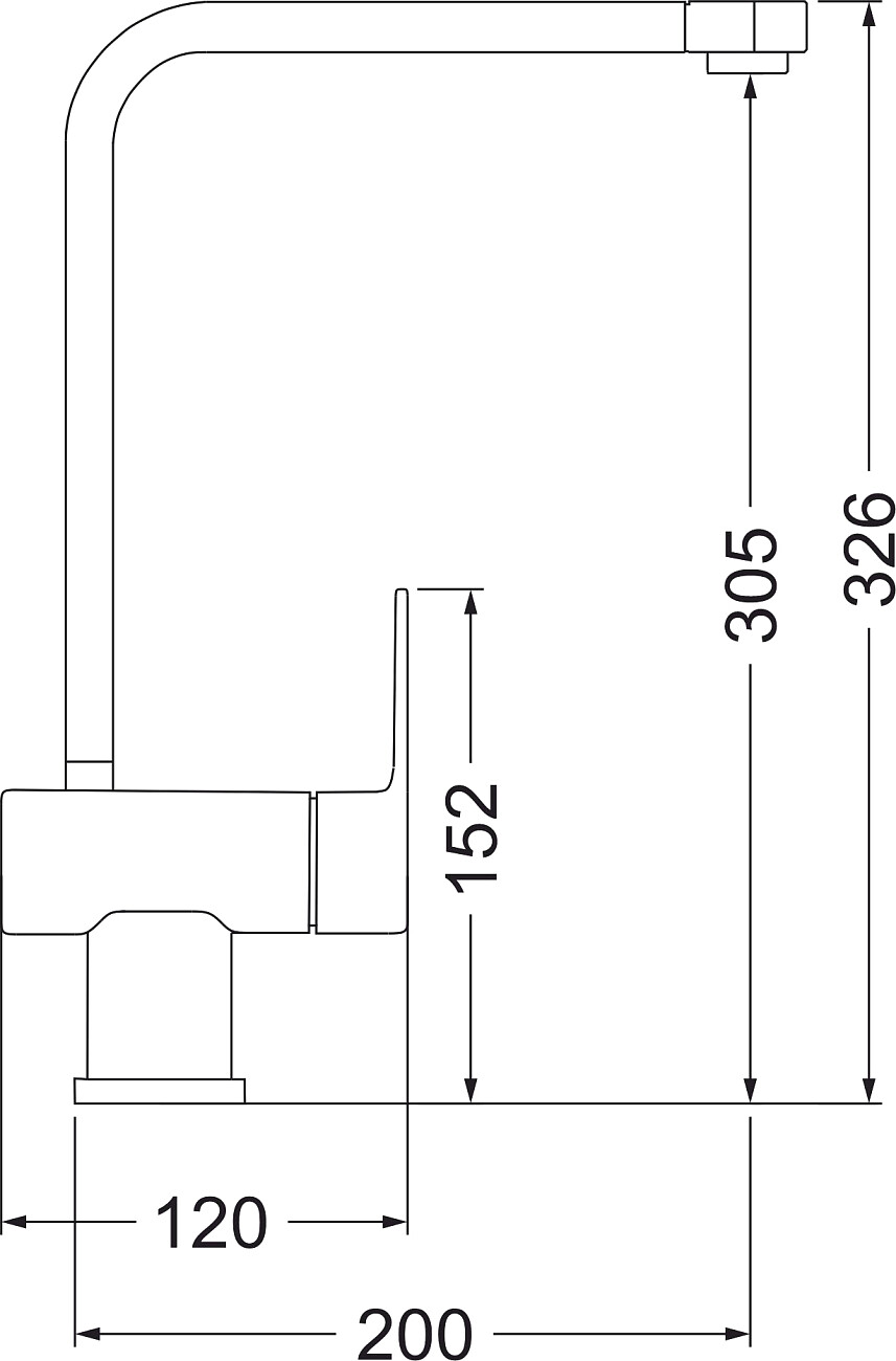 Смеситель для кухни однорычажный берилл Domaci "Солерно" DC-3014 - изображение 2