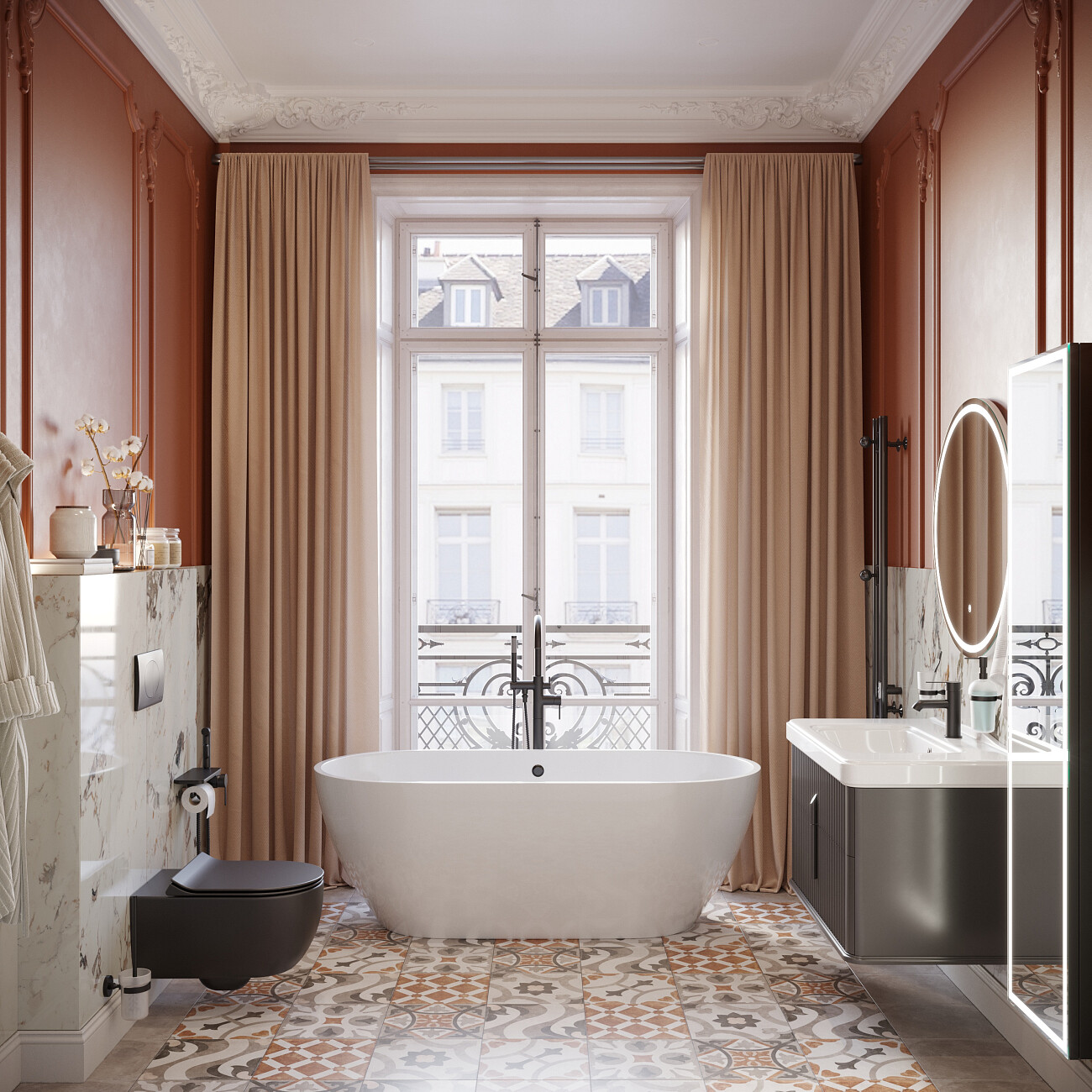 Раковина мебельная фаянсовая 95 см белая Stworki "Молде" 15095-KL - изображение 7