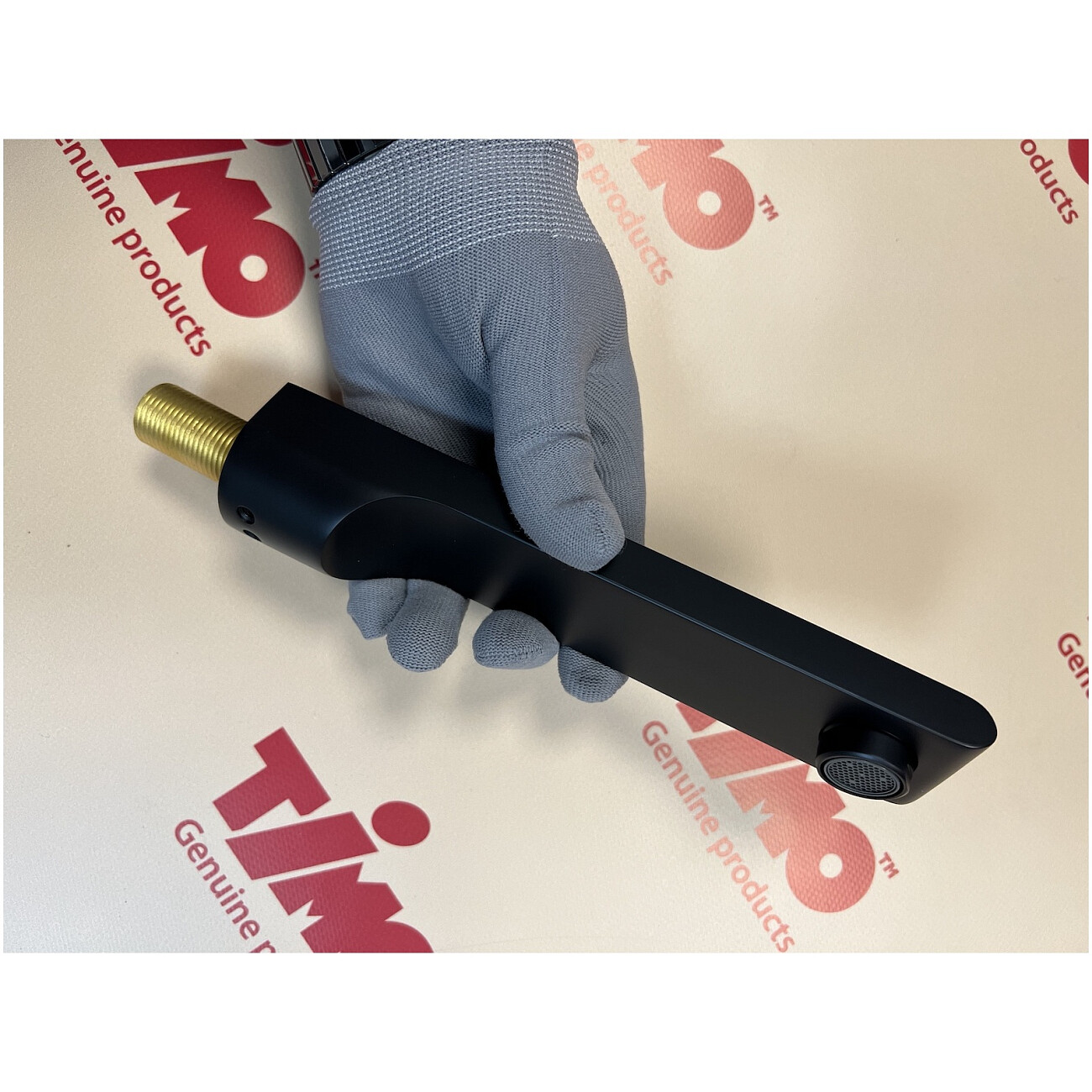 Смеситель для раковины встроенный черный Timo Anni 2771-03SM - изображение 4