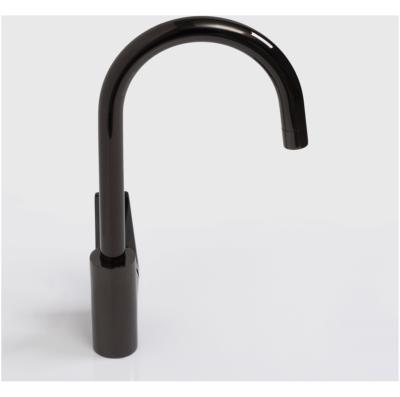 Смеситель для кухни из латуни черный Wasserkraft 6607 - изображение 5