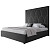 Кровать двуспальная 180х200 черная Petals Queen