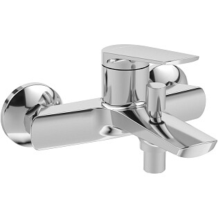 Смеситель для ванны с душем настенный хром Stworki &quot;Вирклунд&quot; S05100CR