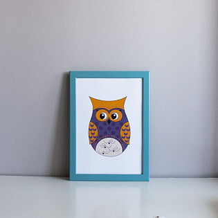 Постер Violet Owl