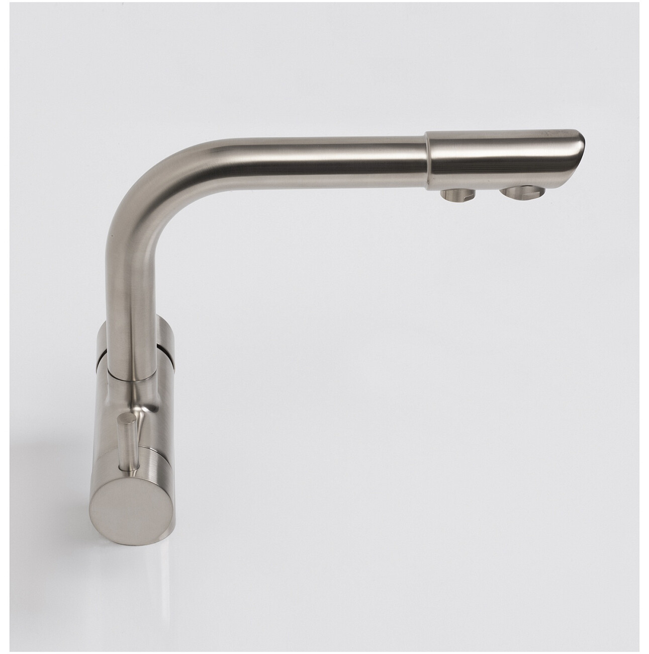 Смеситель для кухни под фильтр из латуни никель Wasserkraft A8027 - изображение 6