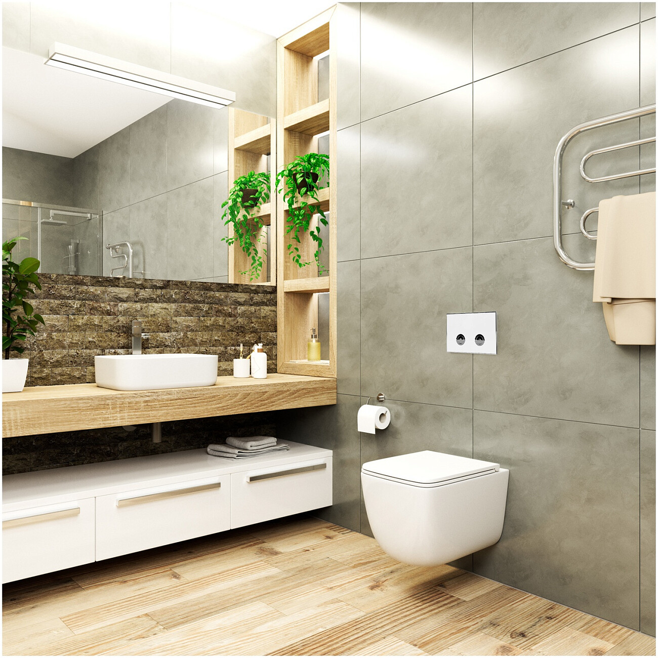 Кнопка смыва для пневматической инсталляции белая, хром Point "Венера" PN44071WC - изображение 5