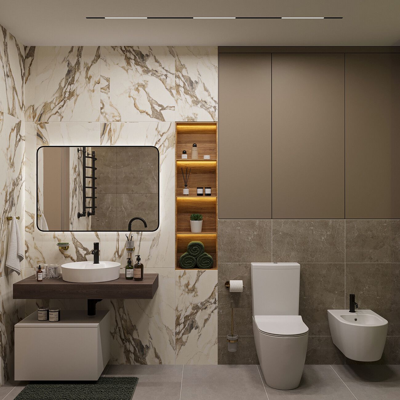 Унитаз напольный с микролифтом белый Stworki "Ноттвиль" SETK3104-0316 - изображение 3