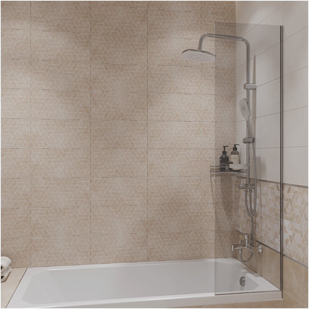 Смеситель для ванны с душем хром Diwo "Ярославль" YAR-02cr - изображение 6