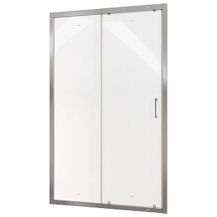 Дверь душевая в нишу 120х195 см прозрачная, хром Cerutti SPA GLORIA D120