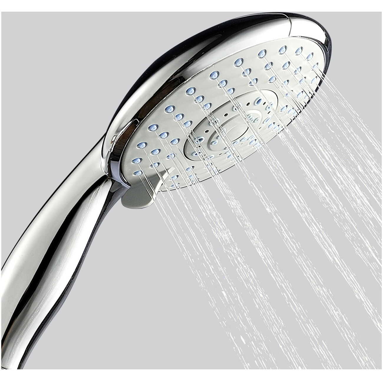 Лейка для ручного душа круглая с 5 режимами 13 см хром Wasserkraft A003 - изображение 4