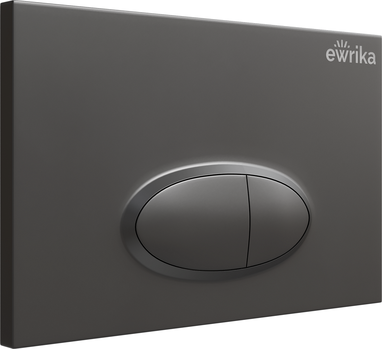 Кнопка смыва черная матовая Ewrika 0054 - изображение 3
