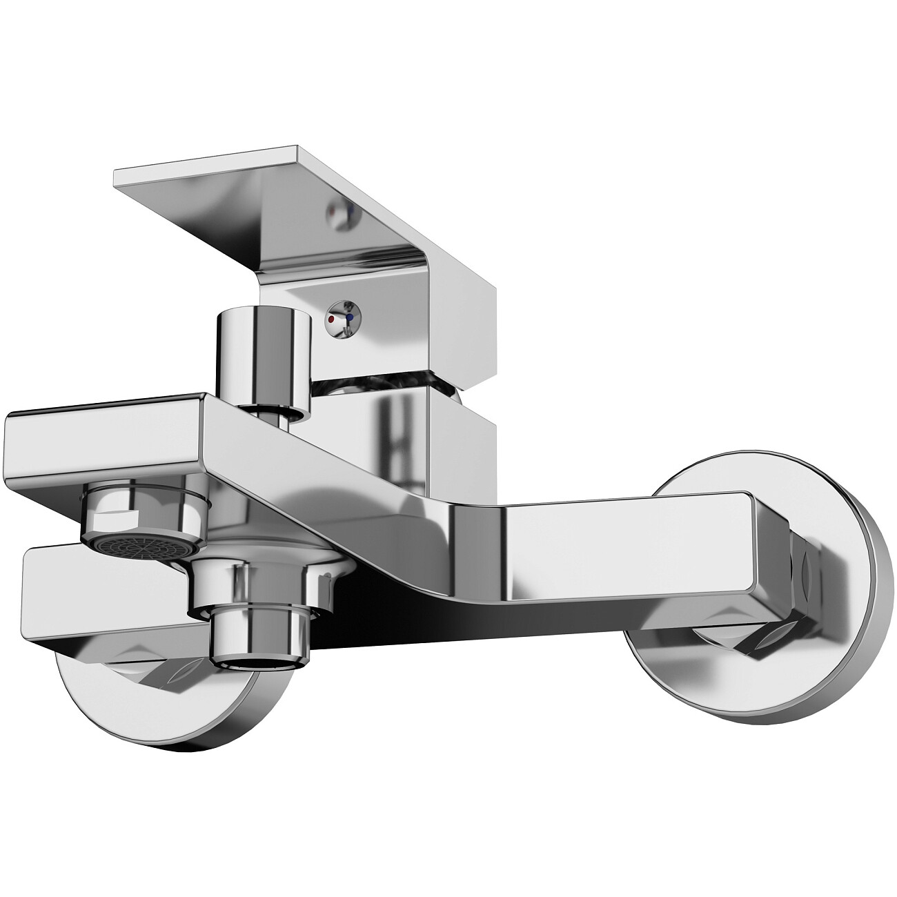 Смеситель для ванны с душем настенный хром Stworki "Нюборг" S37100CR - изображение 8