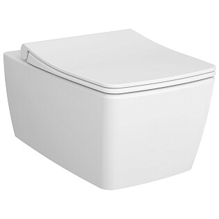 Унитаз подвесной безободковый белый Vitra Metropole Rim-Ex 7672B003-0075