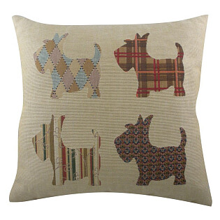 Подушка Scottie Dogs