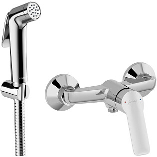 Гигиенический душ Stworki &quot;Ларвик&quot; со смесителем для душа Lucien хром 608636