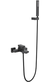 Душевой комплект с ручной лейкой черный Aquatek &quot;Либра&quot; AQ1649MB