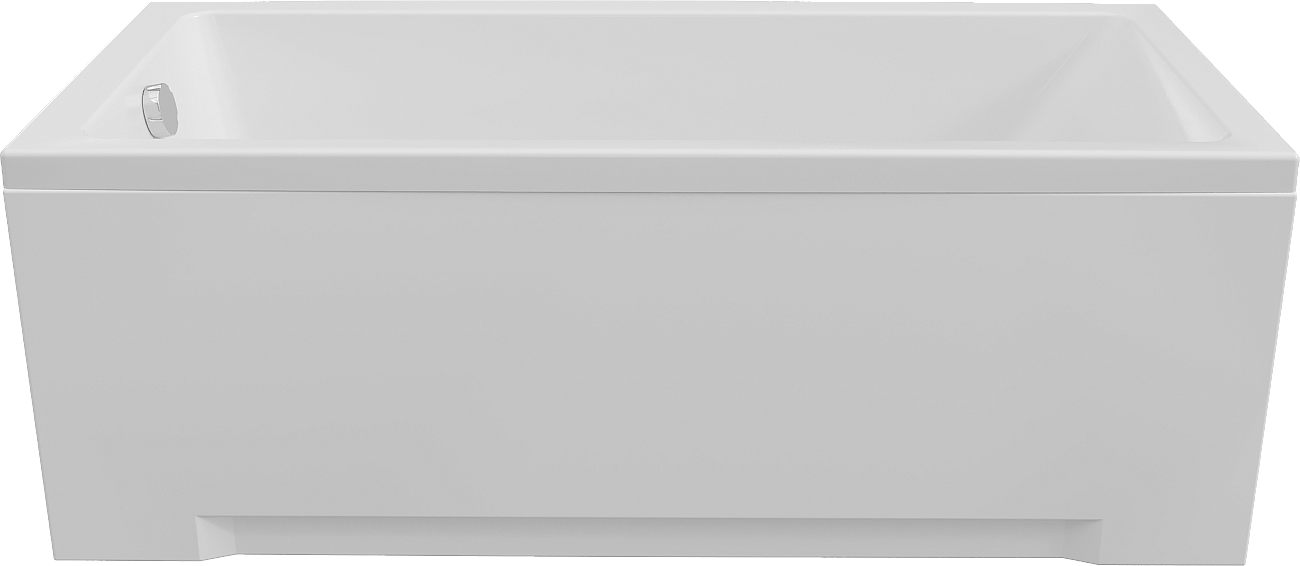 Ванна акриловая 70х160 см белая Diwo "Казань" Щ0000055164 - изображение 5
