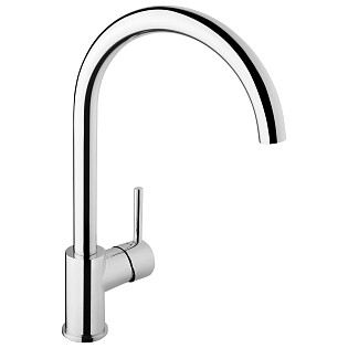 Смеситель для кухни однорычажный хром Vitra Minimax S A42091EXP