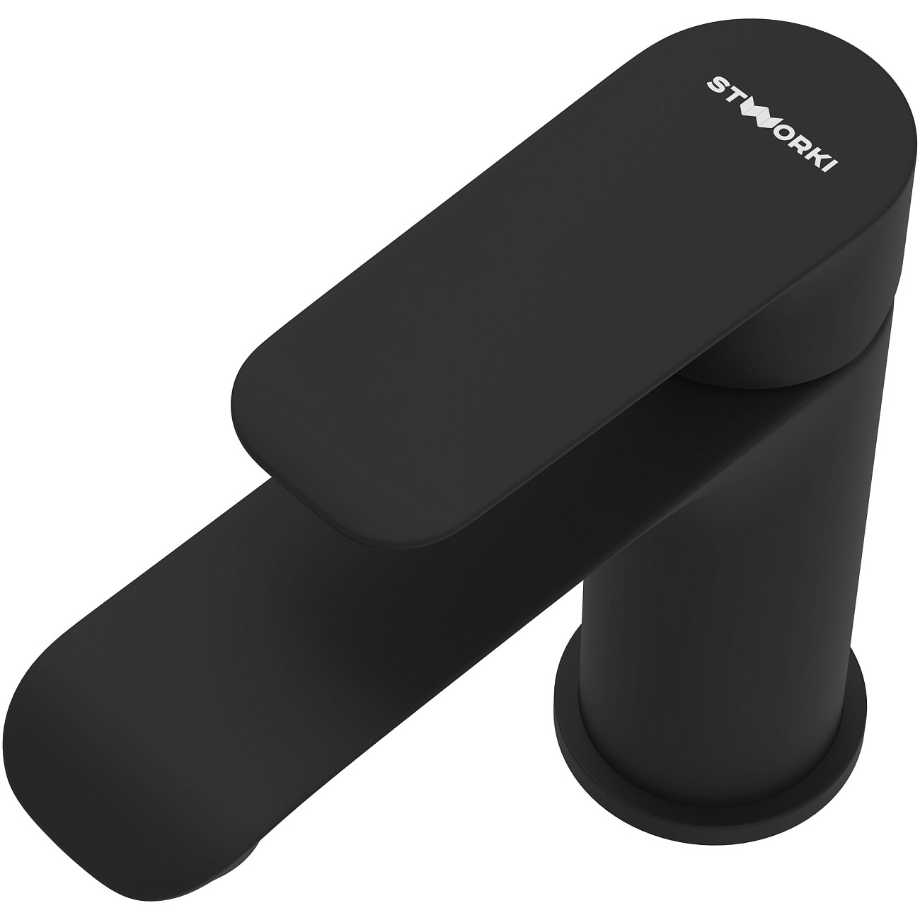 Смеситель для раковины однорычажный черный Stworki "Копенгаген" S42010BK - изображение 9