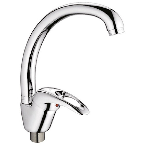Смеситель для кухни однорычажный хром D-Lin D150602 - изображение 1