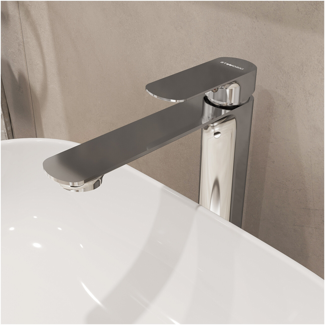 Смеситель для раковины однорычажный хром Stworki "Вестерос" S26020CR - изображение 5