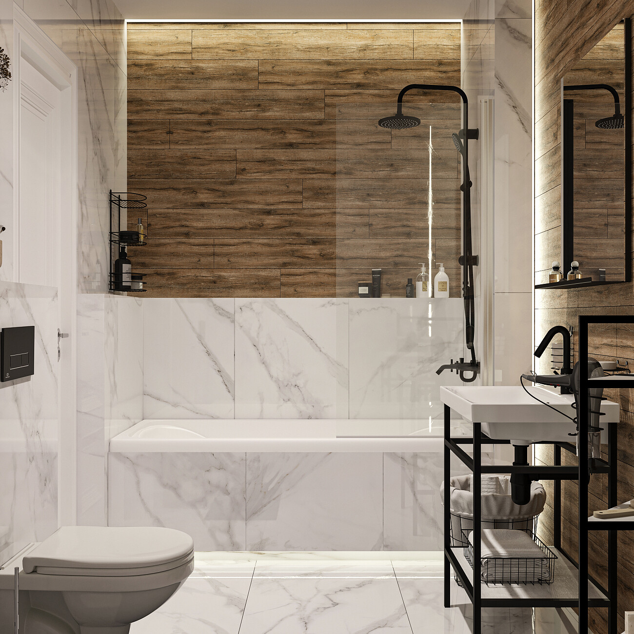 Акриловая ванна с ножками 170x75 см белая Diwo "Самара" Щ0000046595, Щ0000048583 - изображение 8