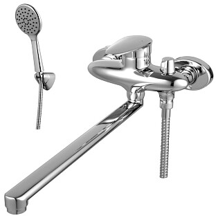 Смеситель универсальный хром Lemark Status LM4417C