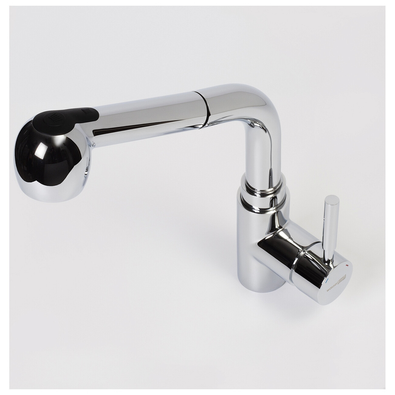 Смеситель для кухни из латуни хром Wasserkraft 4166 - изображение 8