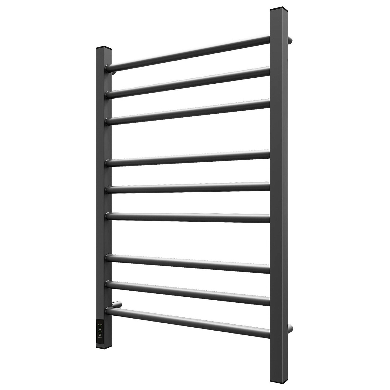 Полотенцесушитель электрический с диммером слева 50х80 см графит Point "Веста" PN70758GR П9 - изображение 3
