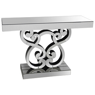 Консоль зеркальная с фигурной ножкой Nobile