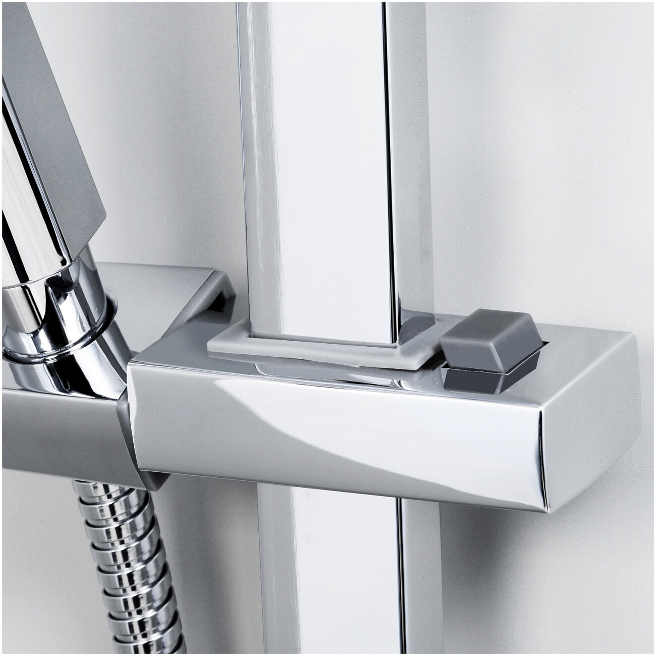 Душевая стойка с держателем хром Wasserkraft A145 - изображение 3