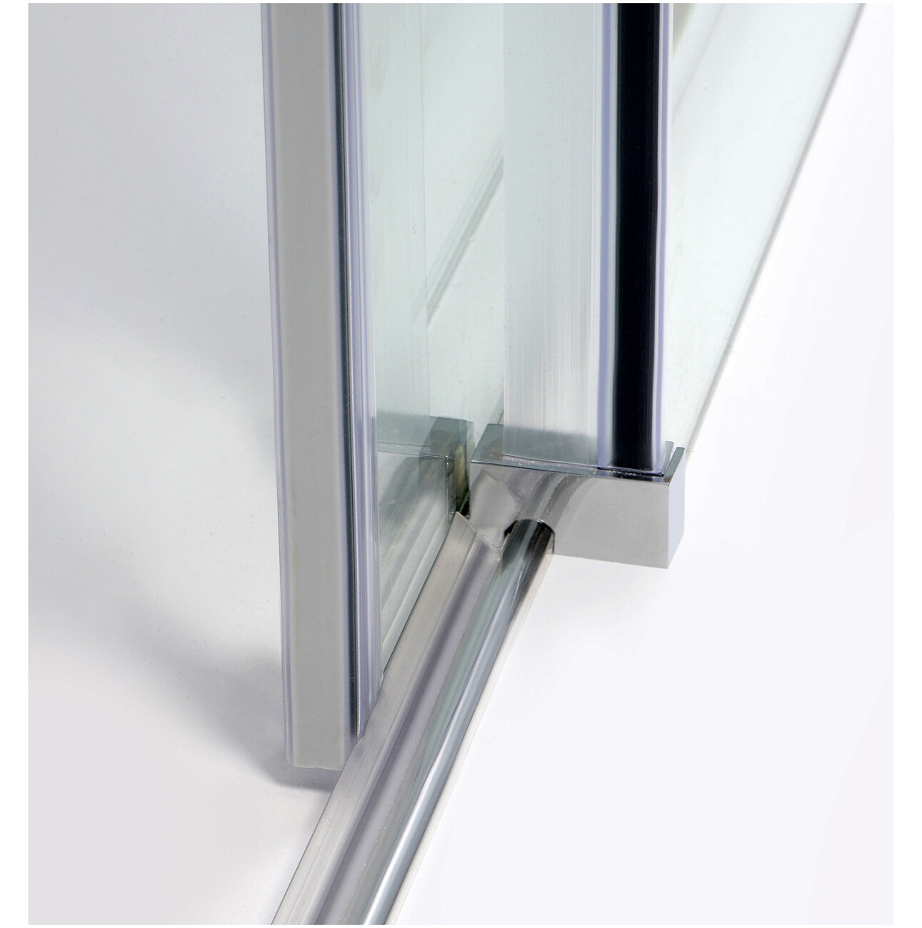 Душевой уголок прямоугольный 130х100 см хром Wasserkraft Dinkel 58R34 - изображение 17