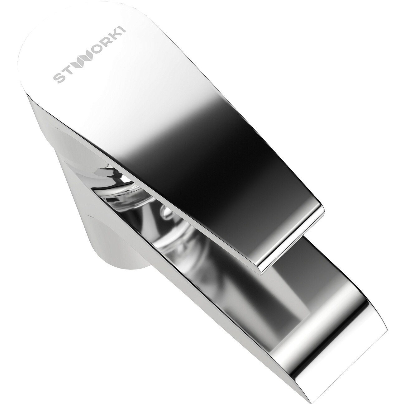 Смеситель для раковины однорычажный хром Stworki "Эстфолл" S44010CR - изображение 9
