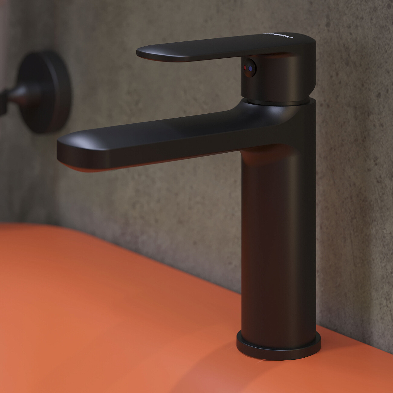 Смеситель для раковины однорычажный черный Stworki "Хадстен" S17010BK - изображение 5