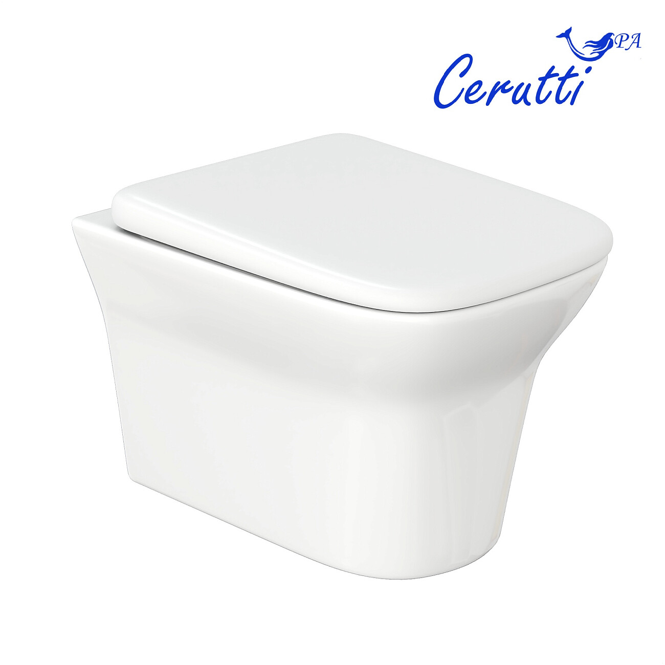 Унитаз подвесной безободковый белый Cerutti SPA Ami Aria CT8780 - изображение 5