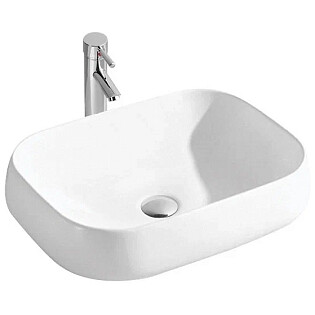 Раковина накладная для установки на столешницу белая Aquatek AQ5526-00