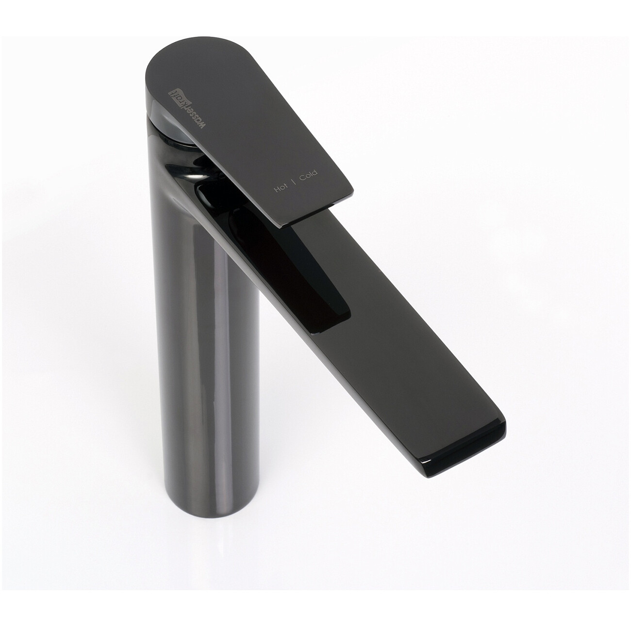 Смеситель для раковины из латуни черный Wasserkraft 6603H - изображение 8