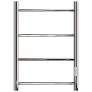 Полотенцесушитель электрический 50х60 см с диммером справа хром Point &quot;Афина&quot; PN04856 П4
