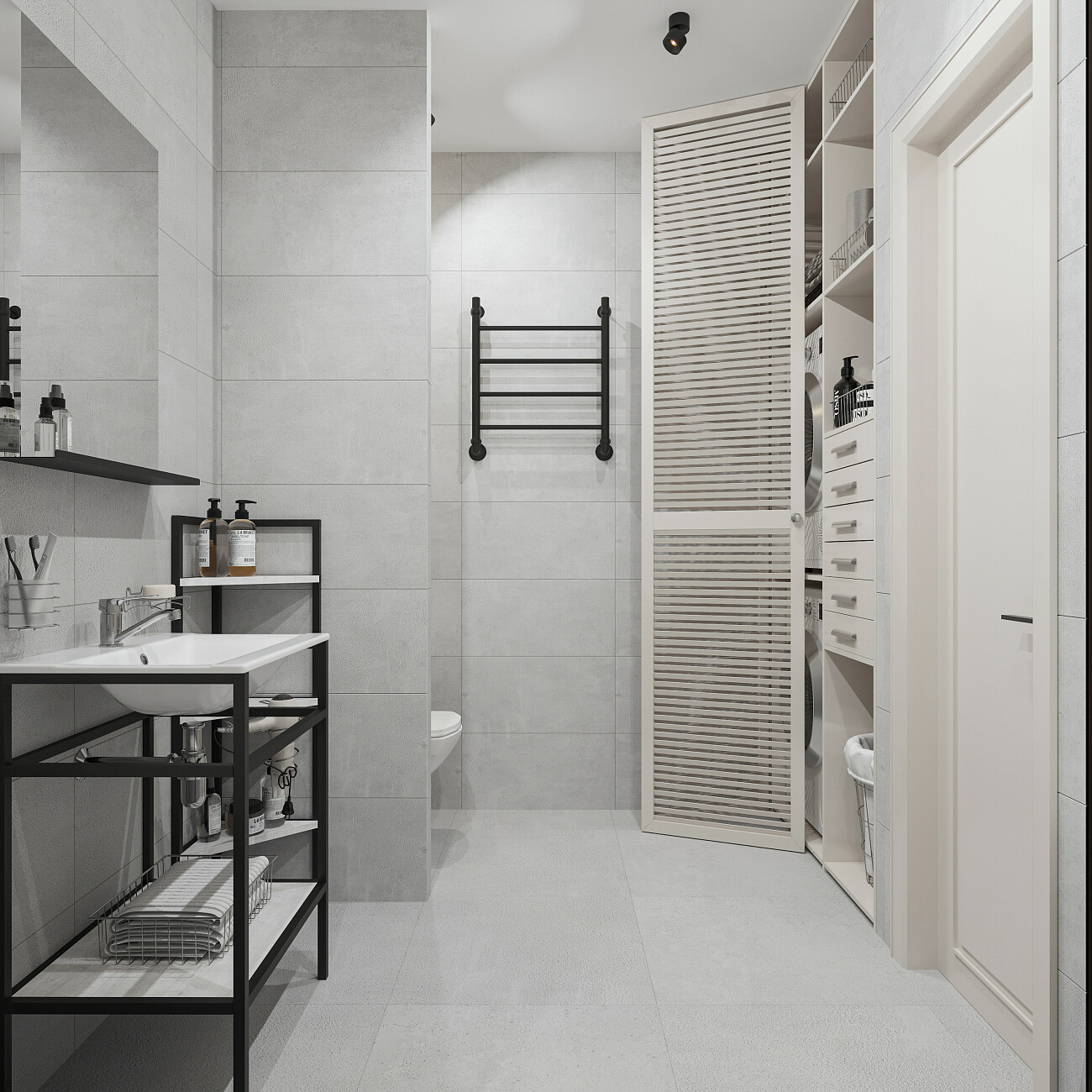 Полотенцесушитель водяной 60х50 см черный матовый Ewrika "Сафо" P 4627201609182 - изображение 7