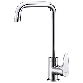 Смеситель для кухни из латуни хром Wasserkraft 28807