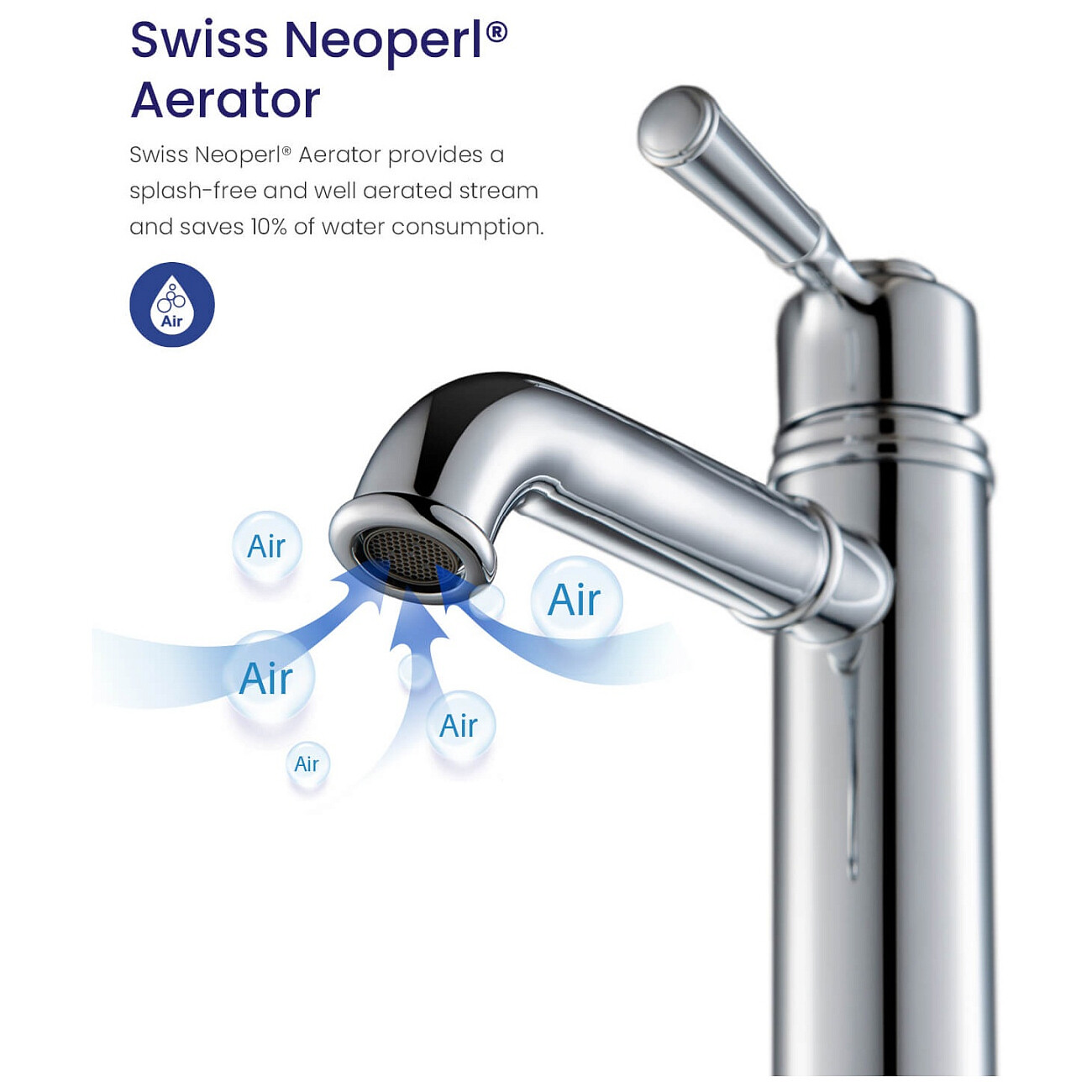 Смеситель для раковины-чаши хром Timo Arisa 5311-00F - изображение 4