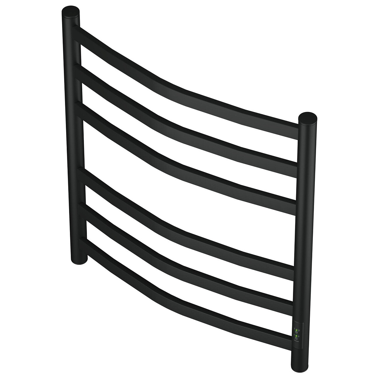 Полотенцесушитель электрический 60х50 см черный Point "Антея П6" PN17856B - изображение 4