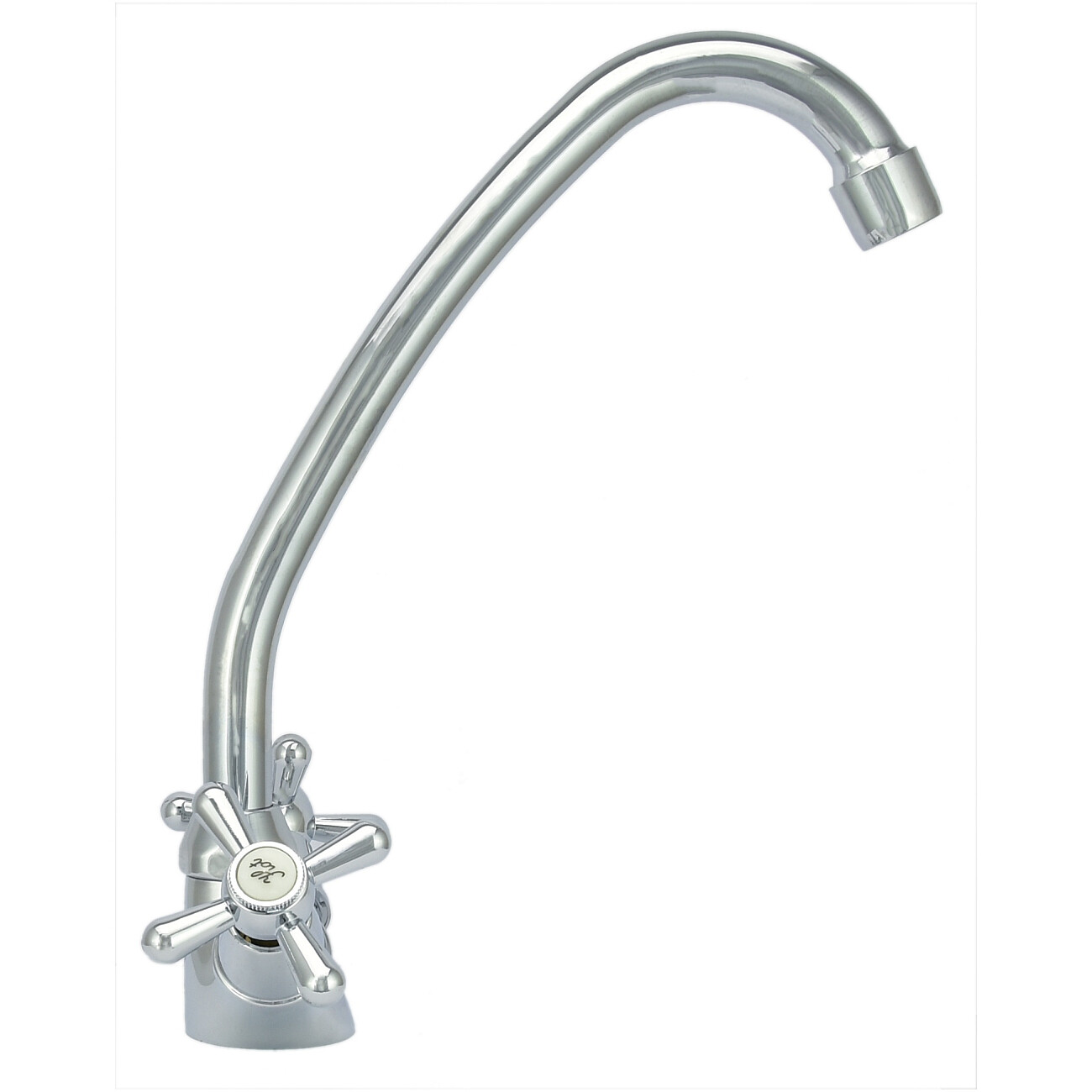 Смеситель для раковины двухвентильный хром Istok life Luxe 0402.434 - изображение 4