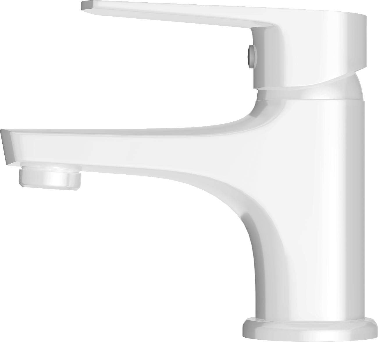 Смеситель для раковины однорычажный белый Stworki "Орхус" OR-01w - изображение 8